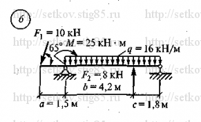 Схема варианта 6, РГР 2 (стр 114) из сборника Сеткова В.И.